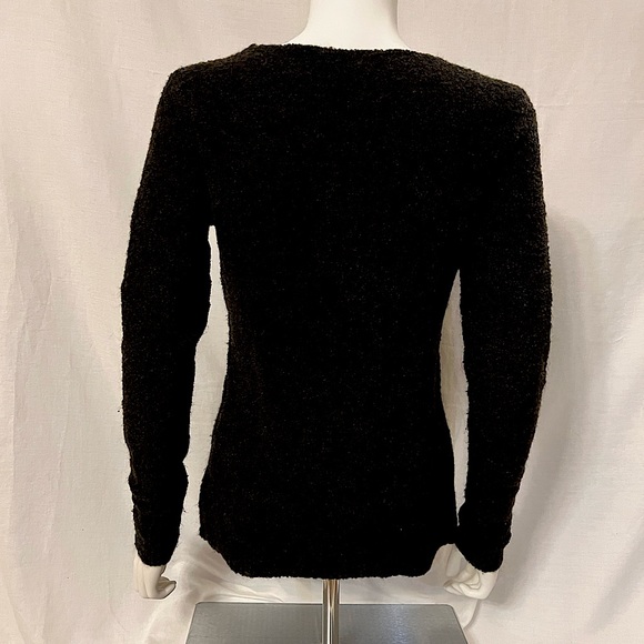 NWOT black knitted sweater - Picture 2 of 4